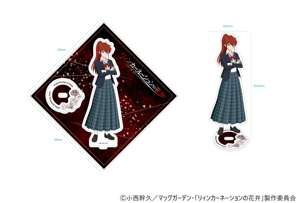 【受注販売】TVアニメ『リィンカーネーションの花弁』アクリルスタンド　十兵衛　制服Ver（描き下ろし）