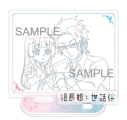 【受注販売】TVアニメ「組長娘と世話係」原画BIGアクリルスタンド　霧島&八重花A