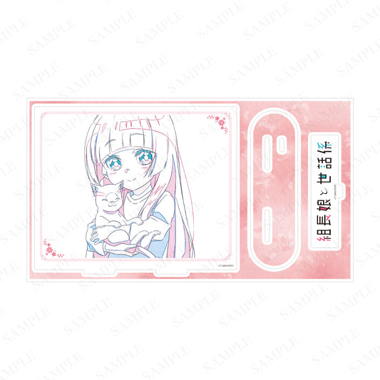 【受注販売】TVアニメ「組長娘と世話係」原画BIGアクリルスタンド　桜樹八重花A