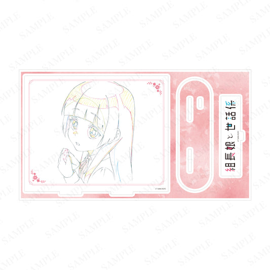 【受注販売】TVアニメ「組長娘と世話係」原画BIGアクリルスタンド　桜樹八重花D